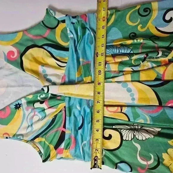 Isle West Coast Pop Art Experimental Women's Large Dress - Picture 9 of 9